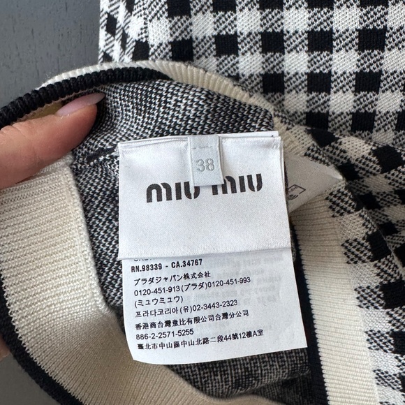 Miu Miu Longsleeve Top - Picture 3 of 5